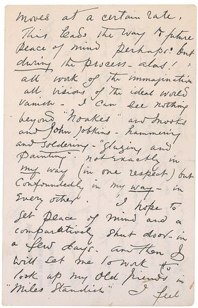 Lot #601 George Henry Boughton: ?Realistic and Idealistic work do not mix well between the same covers? - Image 4