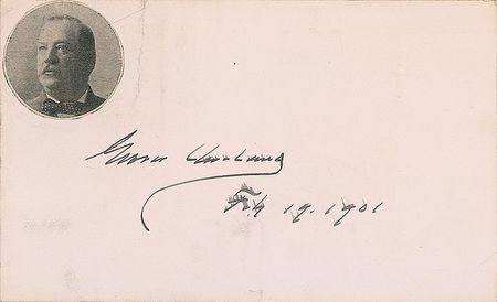 Lot #7 Grover Cleveland Signature