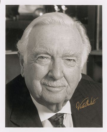 Lot #282 Walter Cronkite Signed Photographs - Image 1