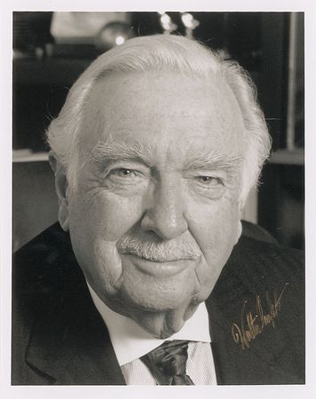 Lot #282 Walter Cronkite Signed Photographs - Image 2