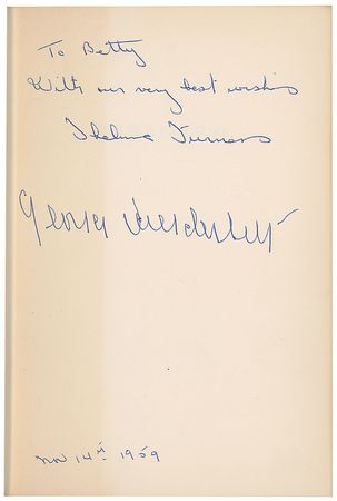 Lot #368 Gloria Morgan Vanderbilt and Thelma Lady Furness Book - Image 1