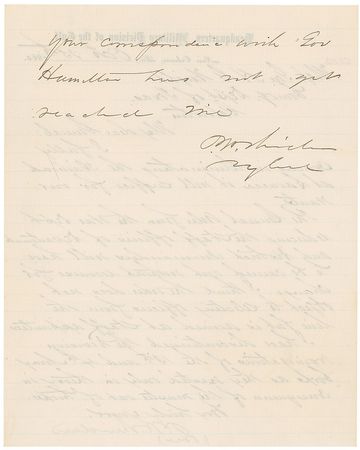 Lot #399 Philip H. Sheridan: As commander of the Southeast District after the war, Sheridan begins downsizing - Image 2