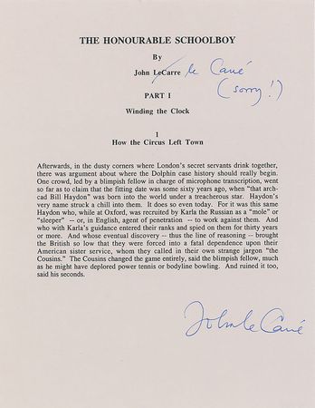 Lot #721 John le Carré - Image 1