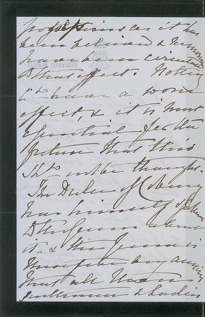 Lot #245 Queen Victoria Handwritten Letter Signed - Image 3