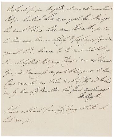 Lot #403 Duke of Wellington Handwritten Letter Signed - Image 3
