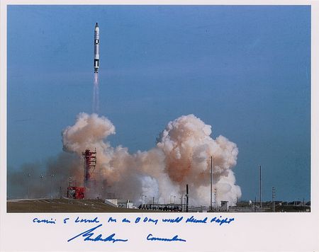 Lot #488 Gordon Cooper Signed Photographs - Image 1
