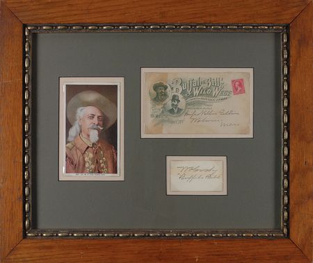 Lot #190 William F. ?Buffalo Bill? Cody Signature - Image 1