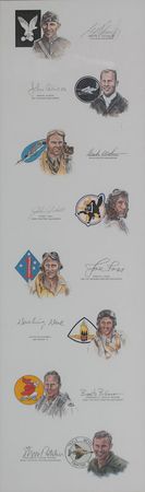 Lot #493 Gathering of Eagles, 1985 Lithographs - Image 3