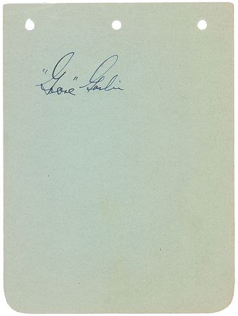 Lot #1435 Goose Goslin and Carl Hubbell - Image 2