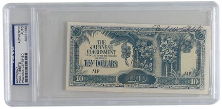 Lot #431 Enola Gay: Paul Tibbets Currency - Image 1