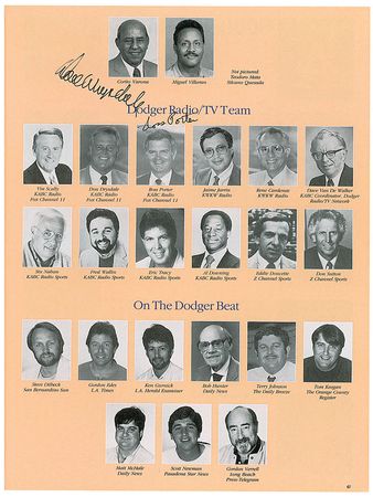 Lot #1475 Los Angeles Dodgers Yearbook - Image 2