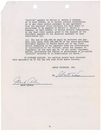 Lot #1302 Robert Wise - Image 2