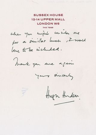 Lot #1253 Hugh Hudson - Image 2