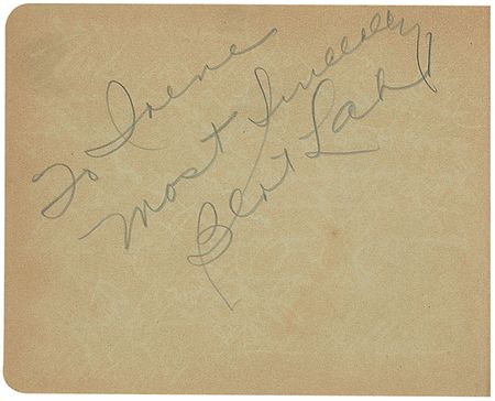 Lot #1065 Actors and Actresses: A cavalcade of stars, including Lugosi, Lahr, and Berlin - Image 2