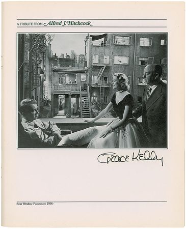 Lot #1260 Grace Kelly and James Stewart Program - Image 2