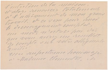 Lot #645 Claude Monet: Running low on supplies in midwinter, the Impressionist fears leaving a “large work” incomplete - Image 3