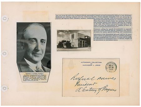 Lot #187 Chicago World’s Fair: Celebrating the ‘Century of Progress’ - Image 1