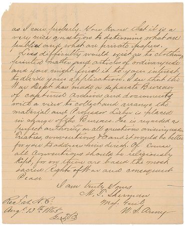 Lot #375 P. G. T. Beauregard Endorsement - Image 2