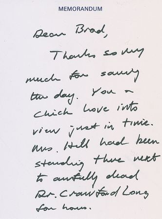 Lot #132 George Bush Handwritten Letter Signed - Image 1