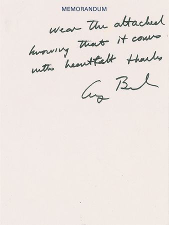 Lot #132 George Bush Handwritten Letter Signed - Image 2
