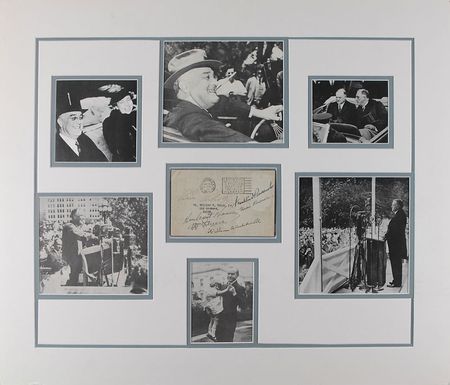 Lot #85 Roosevelt, Coolidge, and Hoover: Rare combination of the Depression-era presidents - Image 1