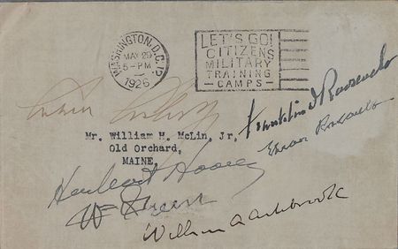 Lot #85 Roosevelt, Coolidge, and Hoover: Rare combination of the Depression-era presidents - Image 2