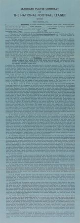 Lot #1471 Jim Langer Signed Document - Image 1