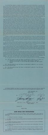 Lot #1471 Jim Langer Signed Document - Image 2