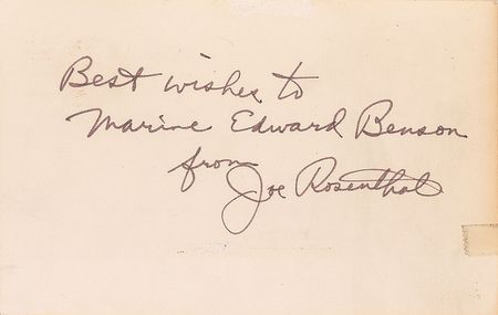 Lot #443 Iwo Jima: Joe Rosenthal - Image 1