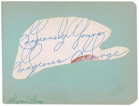 Lot #1568 Wrestlers: Album full of vintage wrestlers including Gorgeous George, Bruno Sammartino, and the original ?Nature Boy? - Image 4