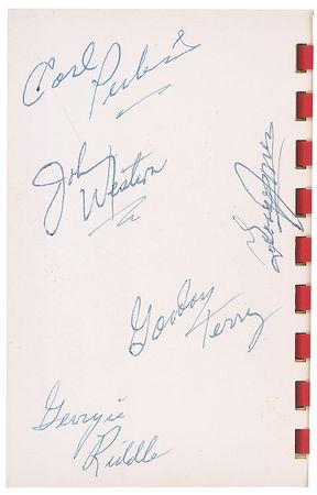 Lot #827 Patsy Cline and Johnny Cash: Rare souvenir photo album featuring some of country?s finest, including Cline, Cash, and Perkins - Image 3