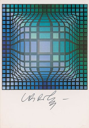 Lot #757 Victor Vasarely Postcards - Image 2