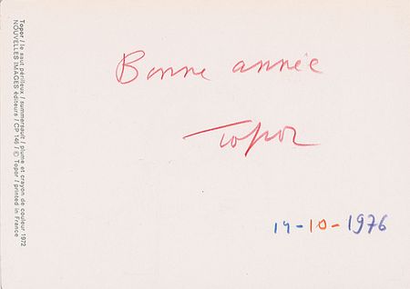 Lot #753 Roland Topor - Image 1