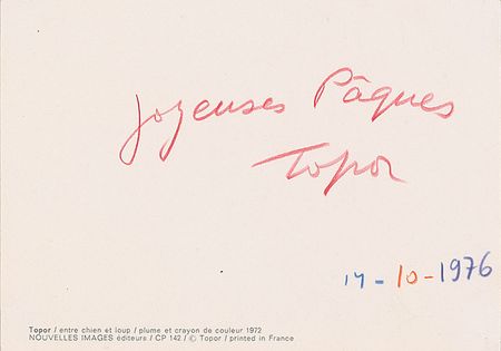 Lot #753 Roland Topor - Image 2