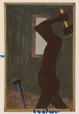 Lot #720 Jacob Lawrence Postcards - Image 1