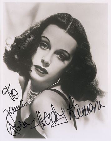 Lot #1266 Hedy Lamarr Signed Photographs - Image 1