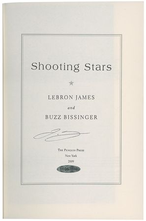 Lot #1461 Lebron James Book - Image 1