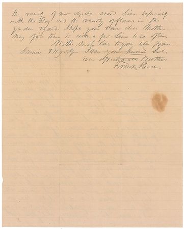 Lot #81 Franklin Pierce Handwritten Letter Signed - Image 2