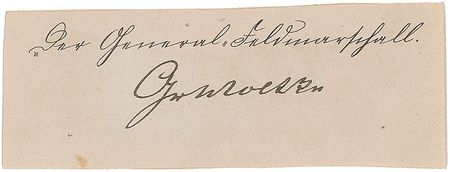 Lot #317 Helmuth von Moltke the Elder - Image 1
