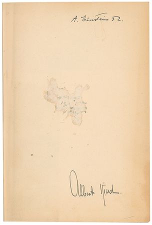 Lot #205 Albert Einstein: A respectfully embellished edition of The Meaning of Relativity, the definitive overview of his theory - Image 1