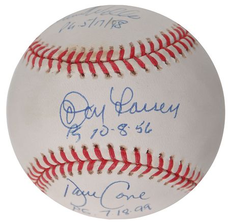 Lot #1499 NY Yankees: Perfect Games Baseball - Image 1