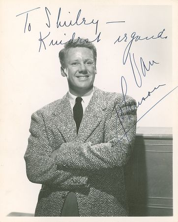 Lot #1258 Van Johnson Signed Photographs - Image 2