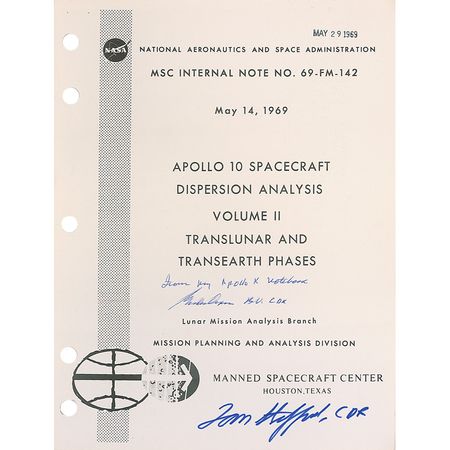 Lot #393 Gordon Cooper and Tom Stafford - Image 1
