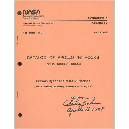 Lot #657 Charlie Duke - Image 1