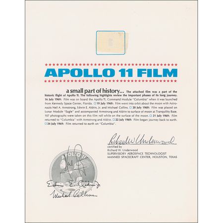 Lot #431 Apollo 11 - Image 1