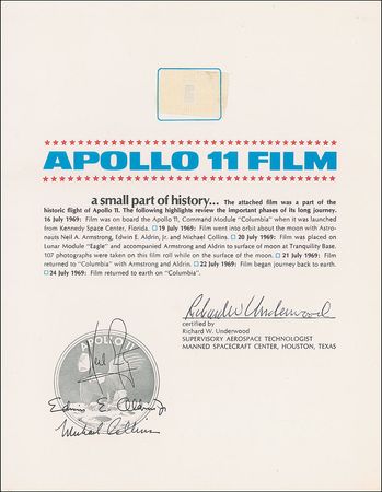 Lot #431 Apollo 11 - Image 2