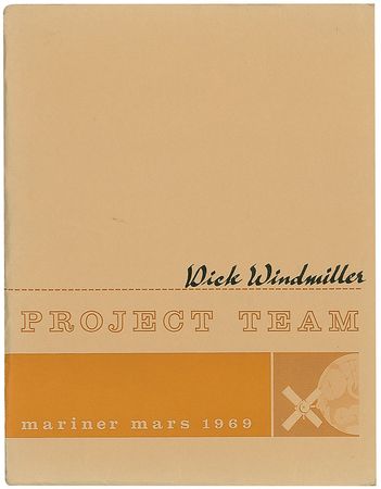 Lot #931 Mariner Mars 1969 Project Team - Image 1
