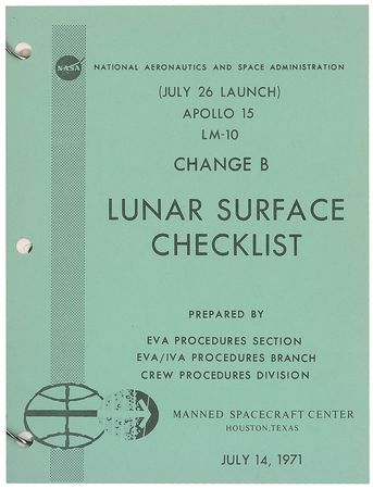 Lot #611 Apollo 15 - Image 1