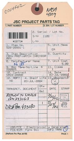 Lot #792  Space Shuttle Omega Watch - Image 2