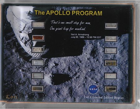 Lot #258 Apollo Flown Fragment - Image 2